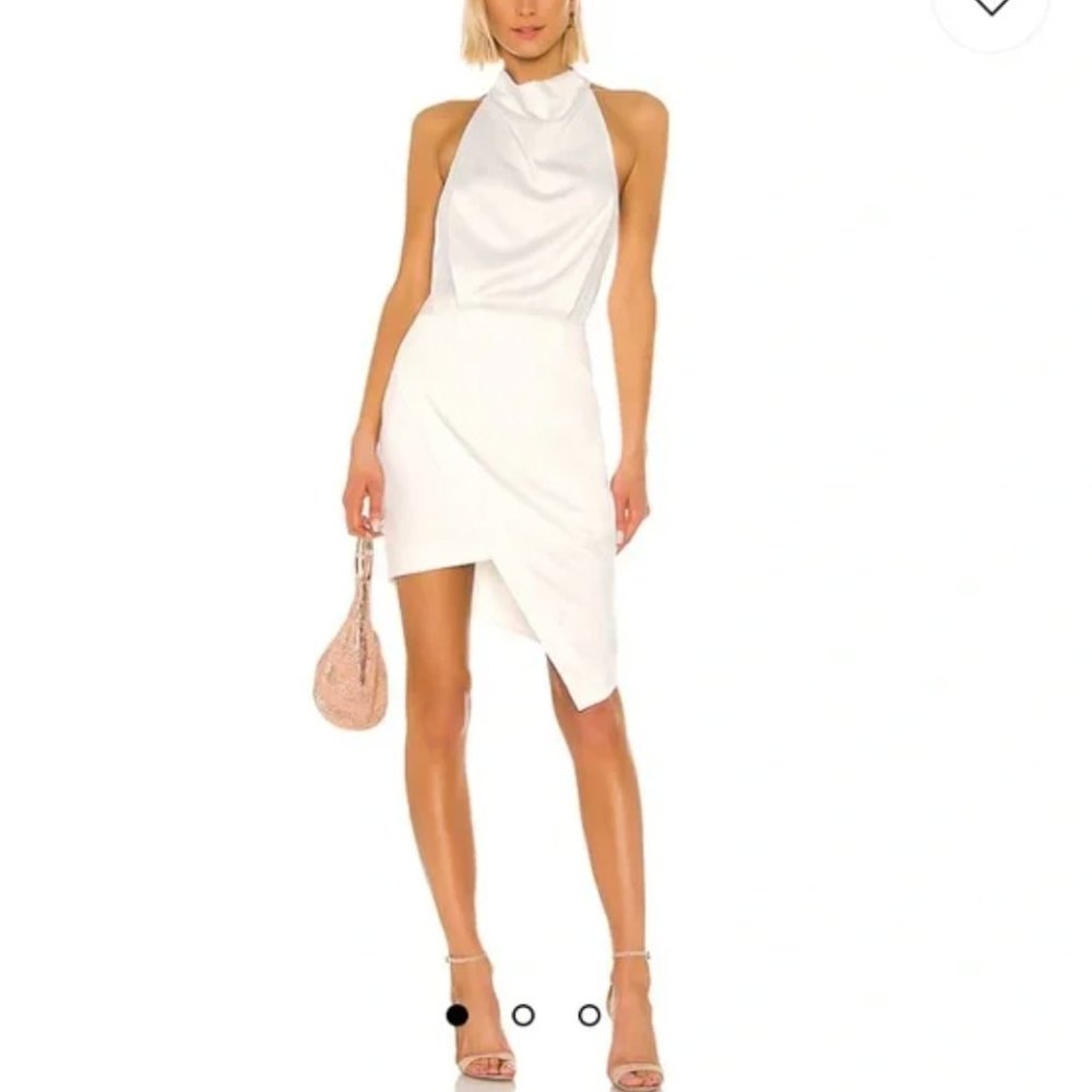Elliatt Camo Dress White (S) - Never Been Worn!